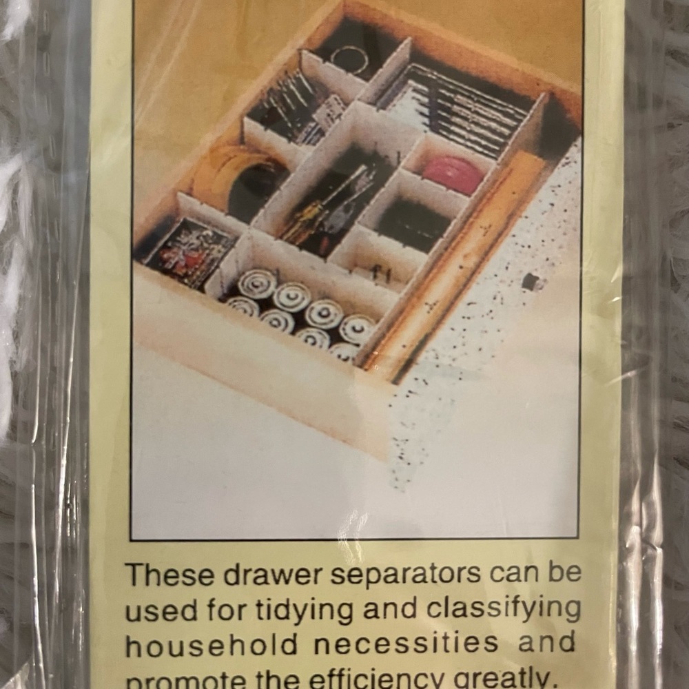 Drawer organizer